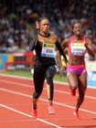Carmeiita Jeter 100 metres, 2012 Samsung Diamond League, Birmingham.